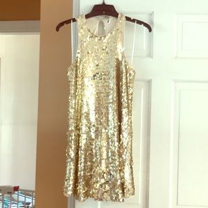 Sequined Cocktail Dress